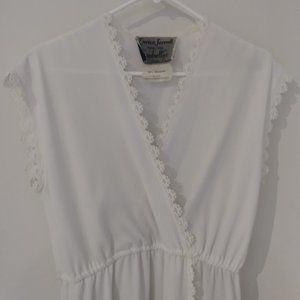 Enrico Seccati Wrap Slip Dress